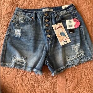 YMI NEW denim shorts. Size 11/30